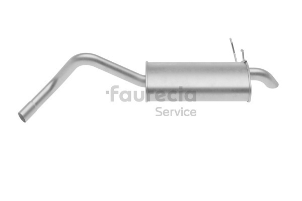 Faurecia FS55655 Izplūdes gāzu trokšņa slāpētājs (pēdējais)