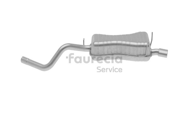 Izplūdes gāzu trokšņa slāpētājs (pēdējais) FS55679 Faurecia 7700844696 RENAULT
