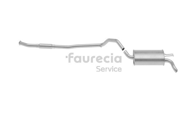 Faurecia FS55747 Endschalldämpfer