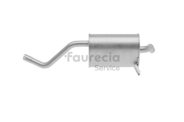 FS55790 Faurecia Koncový tlmič výfuku Renault lacné