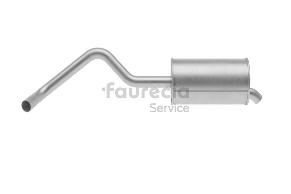 Faurecia FS55966 Bakre eksospotte Renault Kangoo 2 Express 1.5 dCi 90 (FW0G, FW05, FW08, FW11) 90 hk Diesel pris