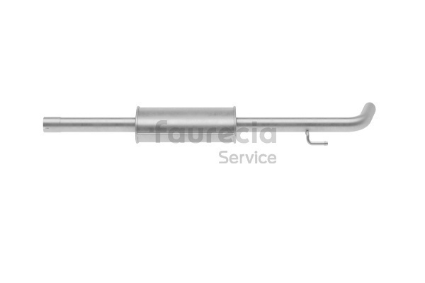 Faurecia FS55969 Front silencer for Renault KANGOO BE BOP KW0/1_ 1.6 106 hp 2009 K4M 830 Petrol Engine Faurecia FS55969 Front silencer Renault Kangoo KW 1.6 106 hp Petrol 2009