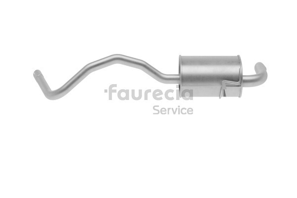 Faurecia FS55995 Bakre eksospotte Renault Megane 3 1.5 dCi 106 hk Diesel pris