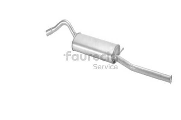 Koncový tlmič výfuku FS60014 Faurecia 007 590 660 B Koncový tlmič výfuku FS60014 Faurecia 007.590.660 B SKODA