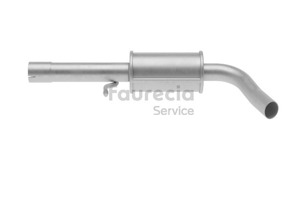 Front Silencer FS60030 Faurecia 1J0253209H AUDI
