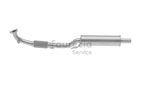 Faurecia FS60066 Forreste lyddemper Skoda Rapid nh1 billige