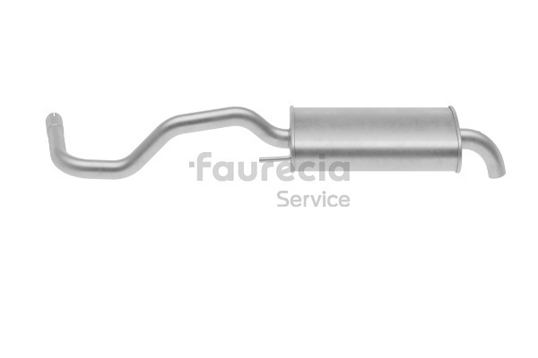 Koncový tlmič výfuku FS63010 Faurecia 6K6 253 609 AB Koncový tlmič výfuku FS63010 Faurecia 6K6 253 609 AB Volkswagen