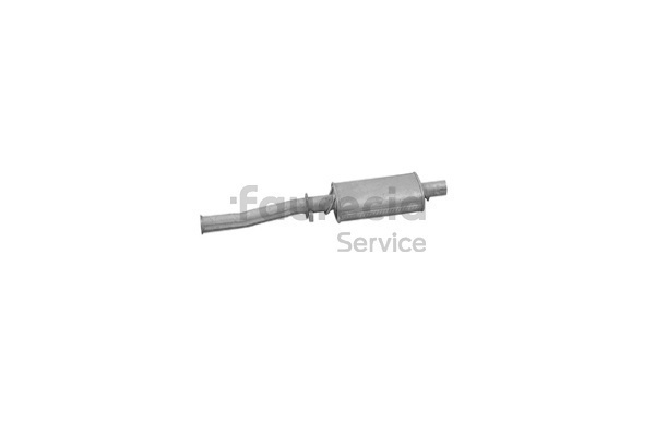 Faurecia Silenciador intermedio FS63031 Silenciador central Faurecia Seat AROSA FS63031