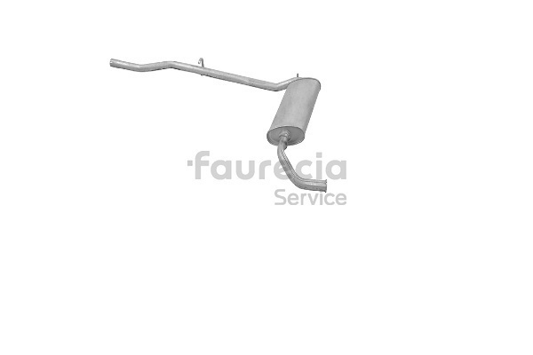 Faurecia FS63042 Takaäänenvaimennin — Seat Ronda 022A 1.5 85 hv 1986 021 A 2000 Bensiinimoottori Faurecia FS63042 Äänenvaimennin Ronda 022A 1.5 85 hv Bensiini hinta