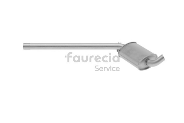 Silencieux intermédiaire FS63055 Faurecia 1L0 253 409 AC Silencieux intermédiaire FS63055 Faurecia 1L0 253 409 AC SEAT