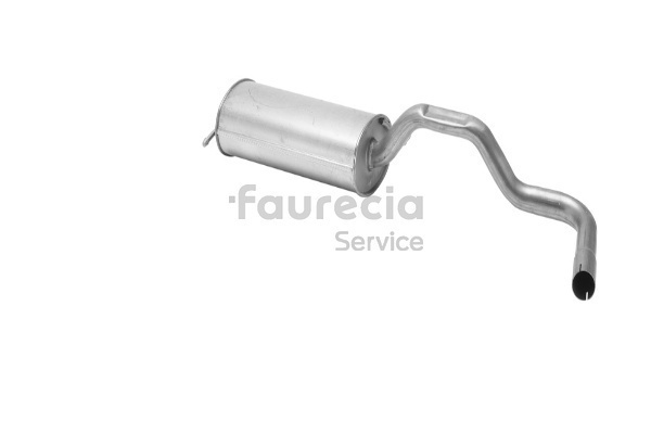 Rear silencer FS63105 Faurecia 6K6253609AF SEAT