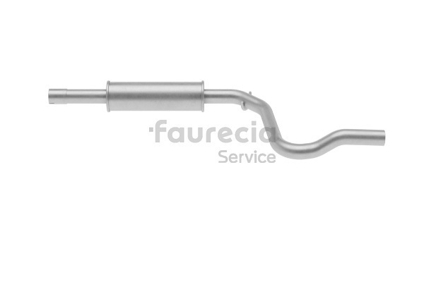 Silenciador delantero FS63202 Faurecia JZW 253 409 P Silenciador intermedio FS63202 Faurecia JZW253409P Volkswagen