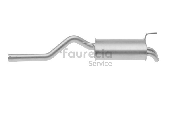 Faurecia FS63203 Lyddemper eksos VW Caddy II Stasjonsvogn billige