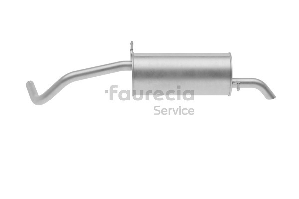 Koncový tlmič výfuku FS63271 Faurecia 6Y9.253.609 B Koncový tlmič výfuku FS63271 Faurecia 6Y9.253.609B SEAT