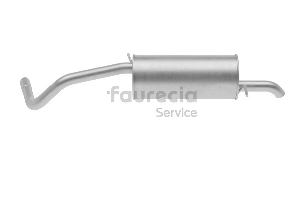Bakre eksospotte FS63281 Faurecia 6Y9253609 VW
