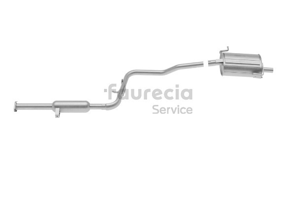 Takaäänenvaimentaja FS67061 Faurecia 14300-63E70 SUZUKI