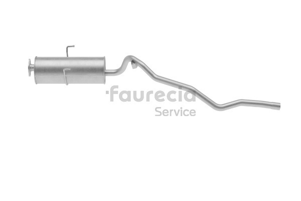 Faurecia FS70266 Tłumik końcowy