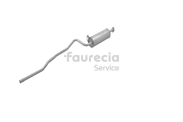 Faurecia FS70284 Silenciador traseiro Toyota HIACE baratos