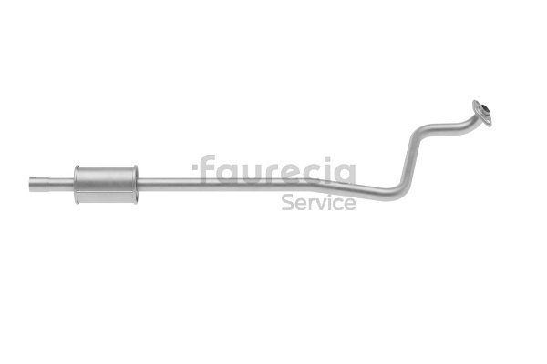 Faurecia Fremre eksospotte FS70499 Forreste lyddemper Faurecia Mitsubishi L 200 FS70499