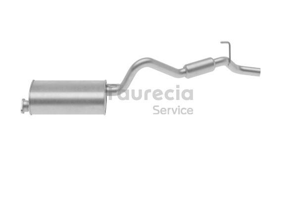 Faurecia FS75265 Pot d'échappement Mitsubishi L200 K60T 2.5 TD 4WD 133 CV Diesel 2001