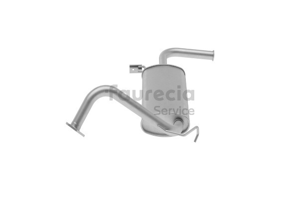 Faurecia FS75304 Hátsó kipufogódob Mitsubishi Colt C50 1.5 GLXi 84 LE Benzin árak