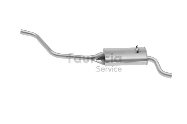 Koncový tlmič výfuku FS80034 Faurecia 867 253 609 AJ Koncový tlmič výfuku FS80034 Faurecia 867.253.609 AJ Volkswagen
