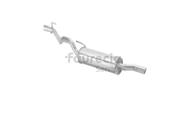 Πίσω σιλανσιέ FS80117 Faurecia 1H6 253 609 F Πίσω σιλανσιέ FS80117 Faurecia 1H6 253 609 F Volkswagen