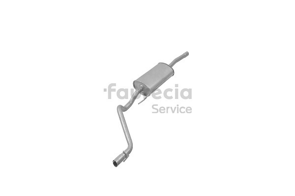 Endschalldämpfer FS80147 Faurecia JZW 253 609 VW