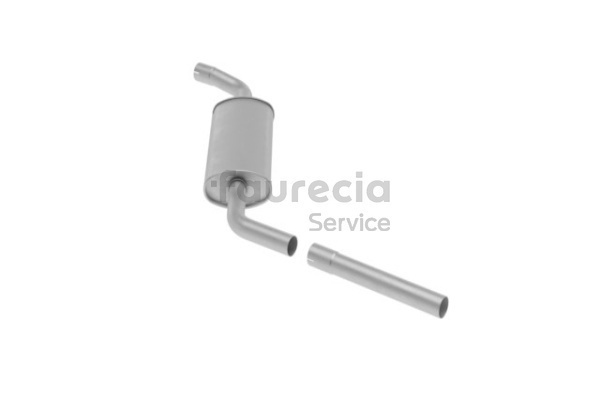 Silenciador intermedio FS80207 Faurecia 017 142 409 C Silenciador intermedio FS80207 Faurecia 017142409C Volkswagen