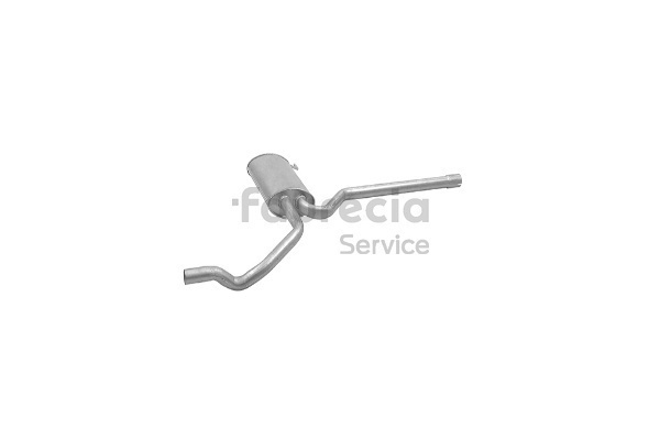 Keskiäänenvaimentaja FS80236 Faurecia 3B0 253 409 N VW