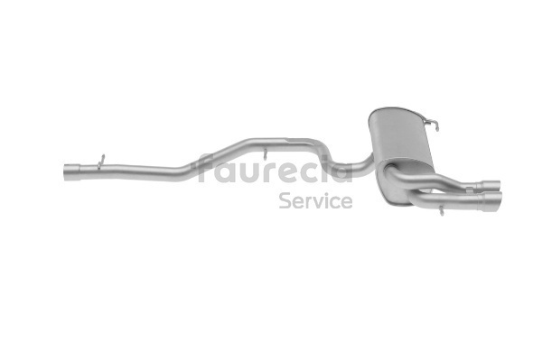 Hátsó hangtompító FS80283 Faurecia 5N0 253 609 BA Volkswagen