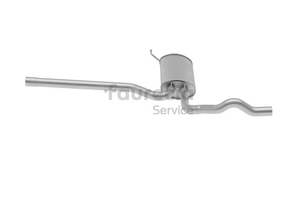 Faurecia FS80292 Forreste lyddæmper Passat 3a5 1.9 TDI 90 HK Diesel pris