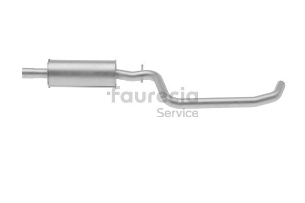 Silenciador del medio MG Faurecia FS80360