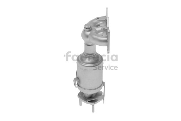 Faurecia Katalysatorbocht FS80372K FS80372K Spruitstuk katalysator Volkswagen CADDY Faurecia