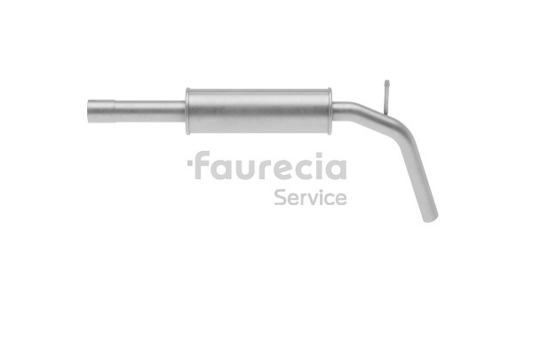 Faurecia Stredný tlmič výfuku MAZDA FS80375