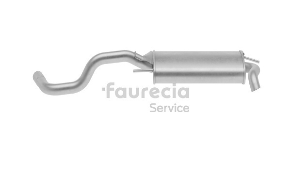 Silencieux arrière FS80395 Faurecia 6N0 253 609 L Silencieux arrière FS80395 Faurecia 6N0 253 609 L Volkswagen