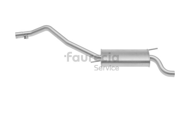 Izplūdes gāzu trokšņa slāpētājs (pēdējais) FS80451 Faurecia JZW253609BD Volkswagen