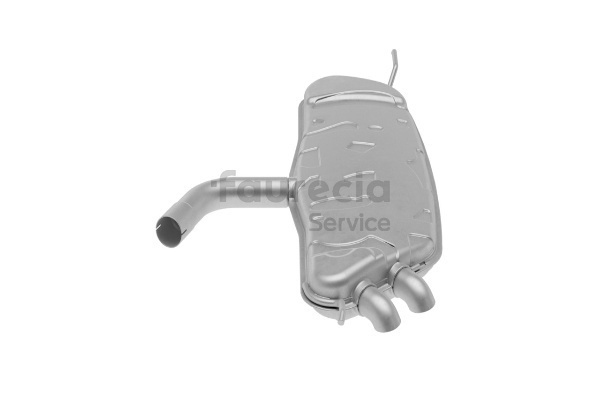 Faurecia FS80503 Hátsó kipufogódob Touran 1T1 2.0 TDI 16V 140 LE Dízel árak