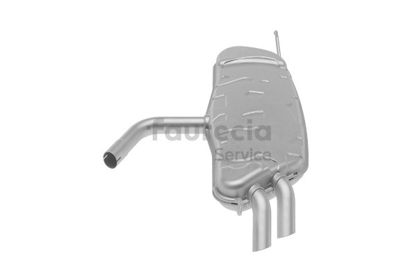 Faurecia Einddemper FS80521 Volkswagen CADDY Einddemper Faurecia FS80521