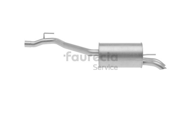 Silencieux arrière FS80596 Faurecia 074 253 609 AM Volkswagen