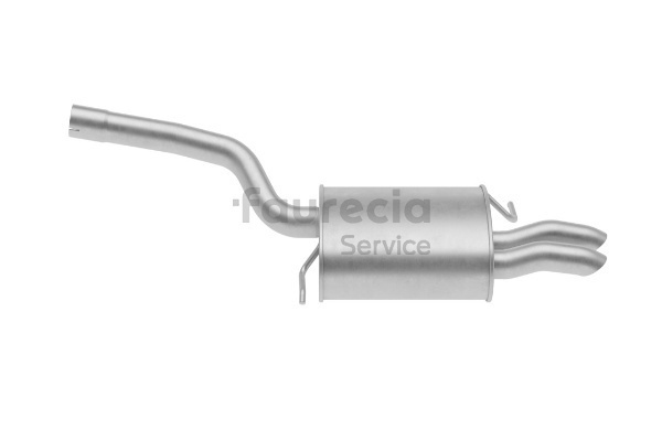 Faurecia FS80758 Tłumik końcowy