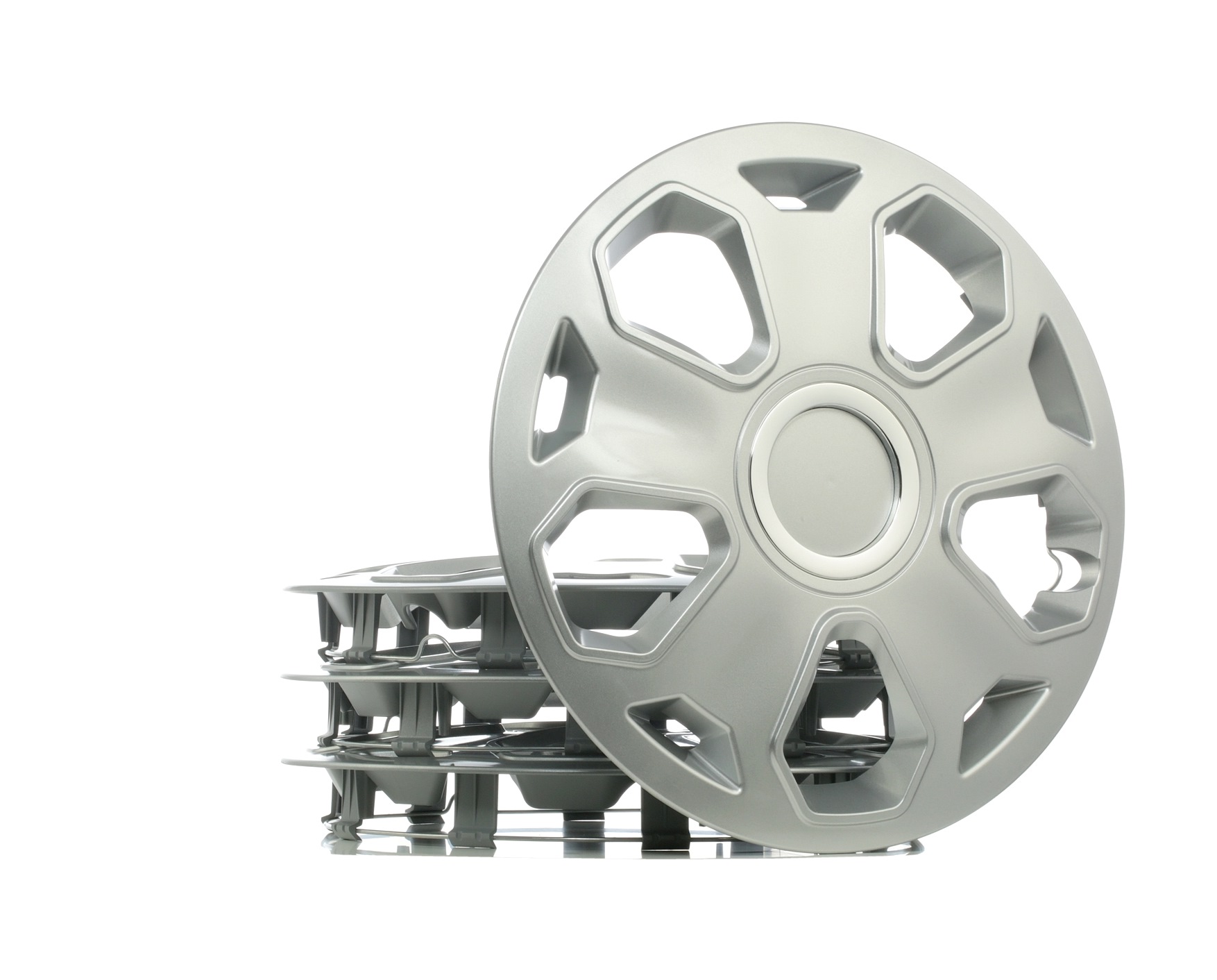 LEOPLAST OPAL 14 Wheel covers 14Inch, silver-image-14603229