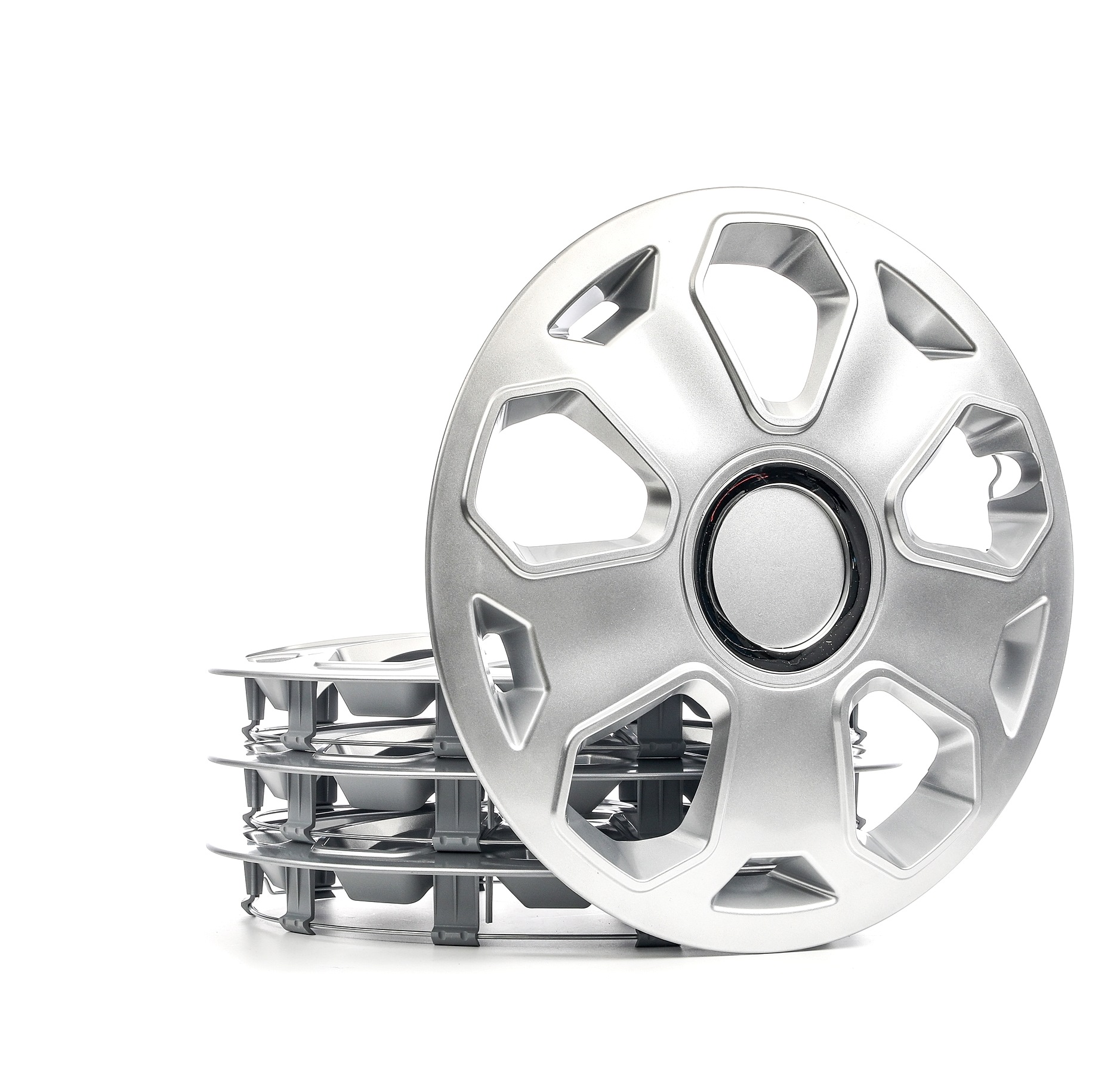 LEOPLAST OPAL 15 Wheel covers 15Inch, silver-image-14603230