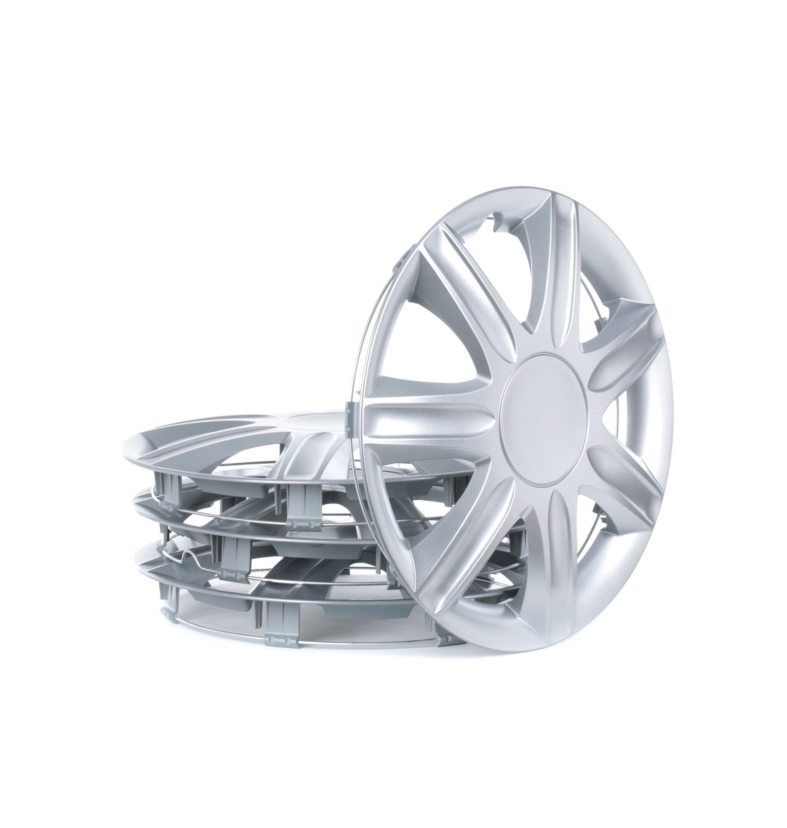 LEOPLAST RUBIN 13 Wheel covers 13Inch, silver-image-14603232