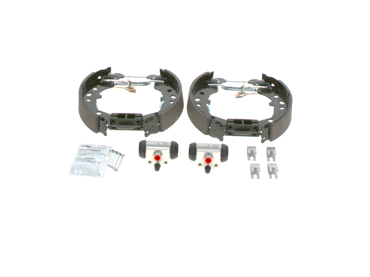 Volkswagen TRANSPORTER Remschijf, trommelrem BOSCH 0 204 114 705