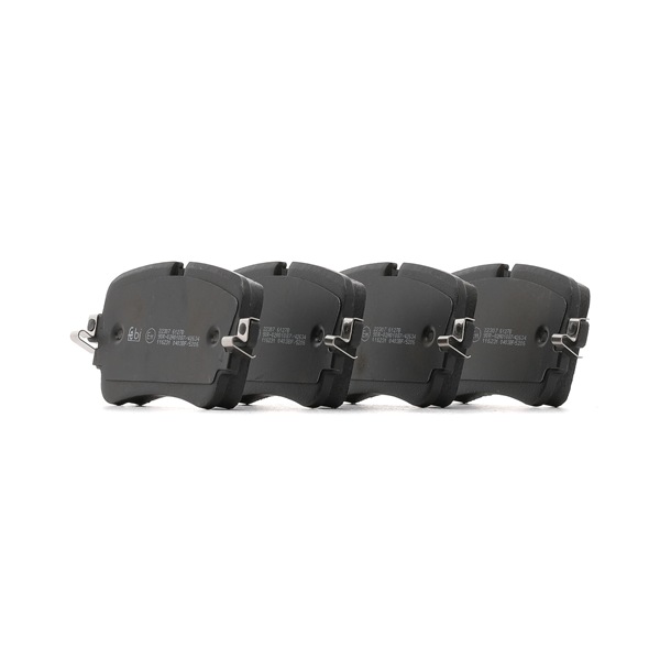Pastilhas de travão 116231 FEBI BILSTEIN 4M0-698-451-AB SKODA