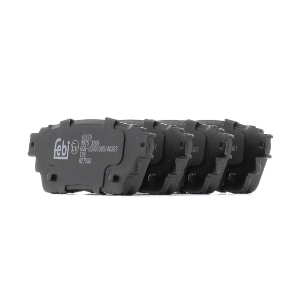 FEBI BILSTEIN Fékbetét készlet, tárcsafék 16979 FEBI BILSTEIN 16979 Fékbetét Mitsubishi OUTLANDER eredeti
