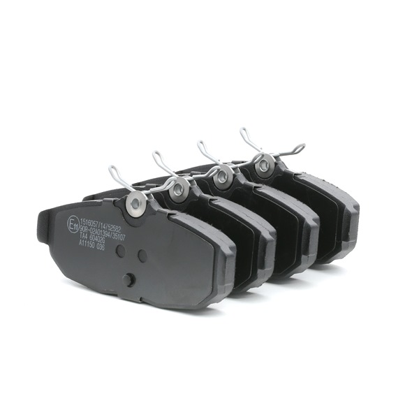 RIDEX 402B1357 Brzdové doštičky/platničky