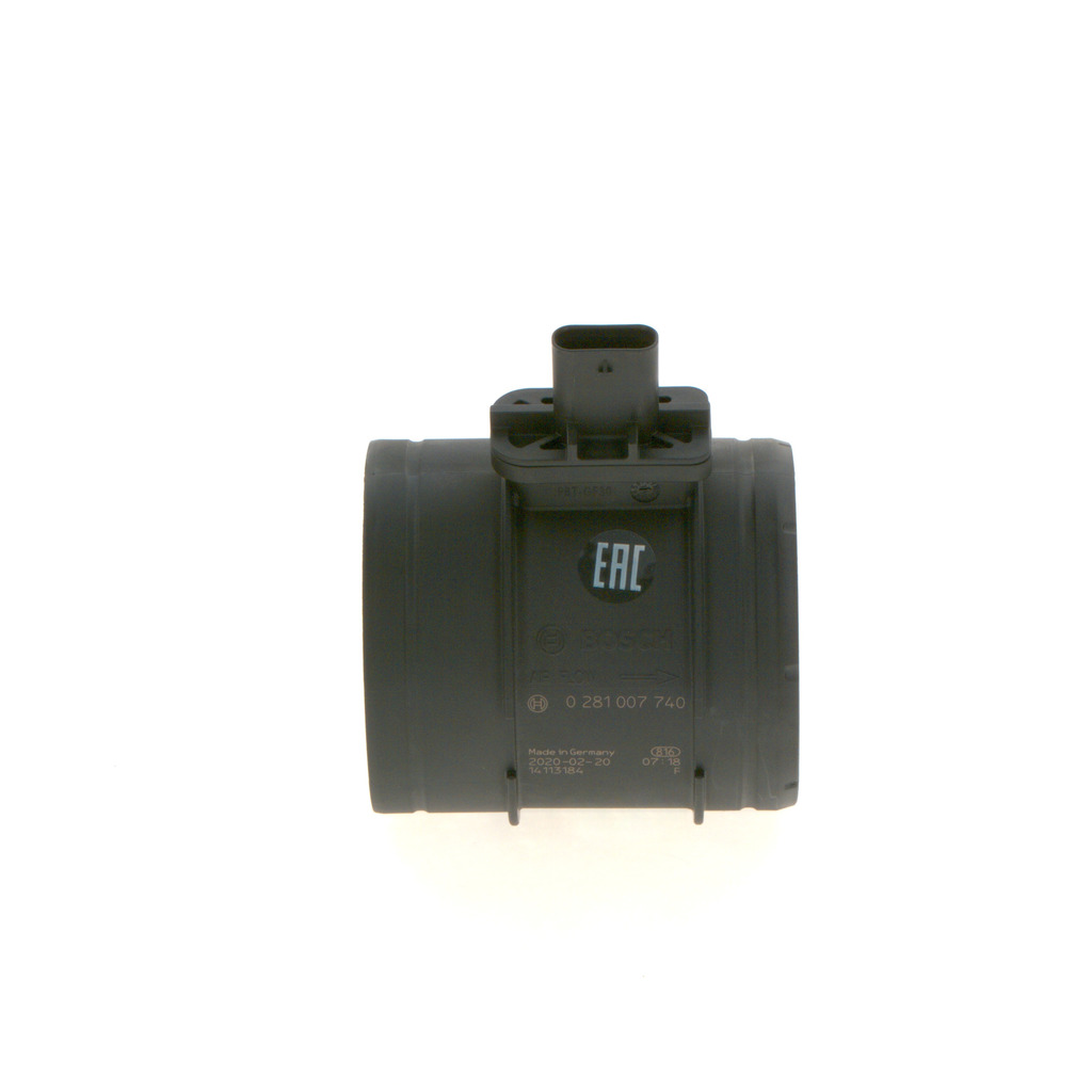 BOSCH 0 281 007 740 Débitmètre d'air IVECO Daily III Van / Break 2.3 35 C 12 V, 35 S 12 V 116 CV Diesel 2007