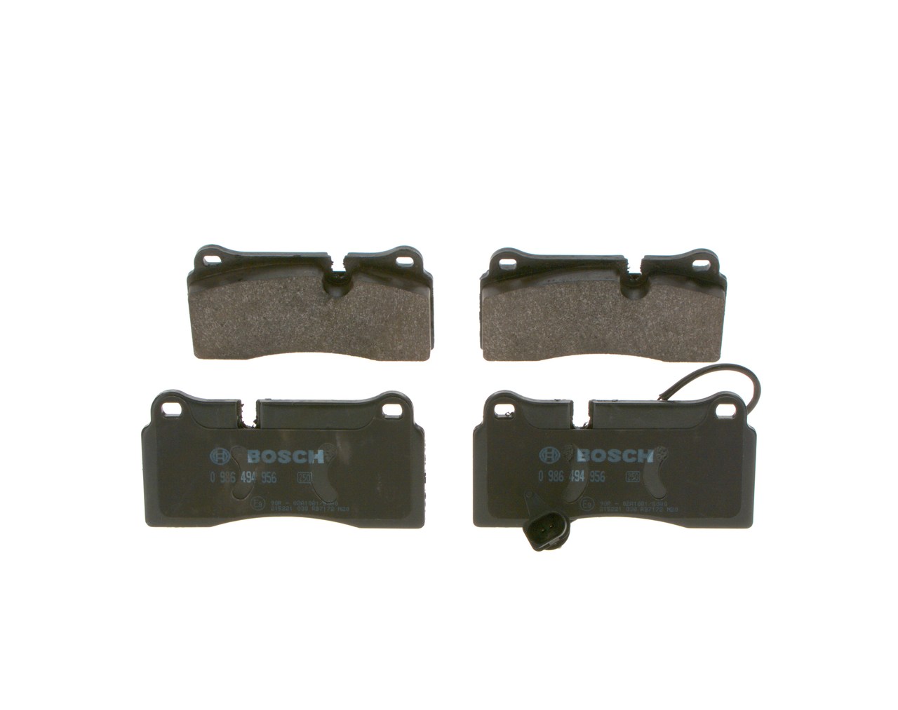 Brake pad set BP1807 BOSCH 4L0698451B BMW